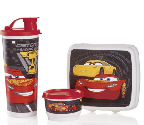 Tupperware Disney Pixar Cars Lunch Set